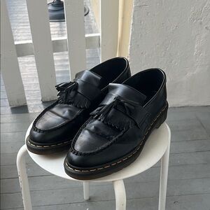 Black Tassel Loafers